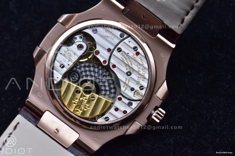 SS Dial Strap RG A23J GRF Nautilus Edition on Gray 912 Premium Brown Best 5712 Croco 0115